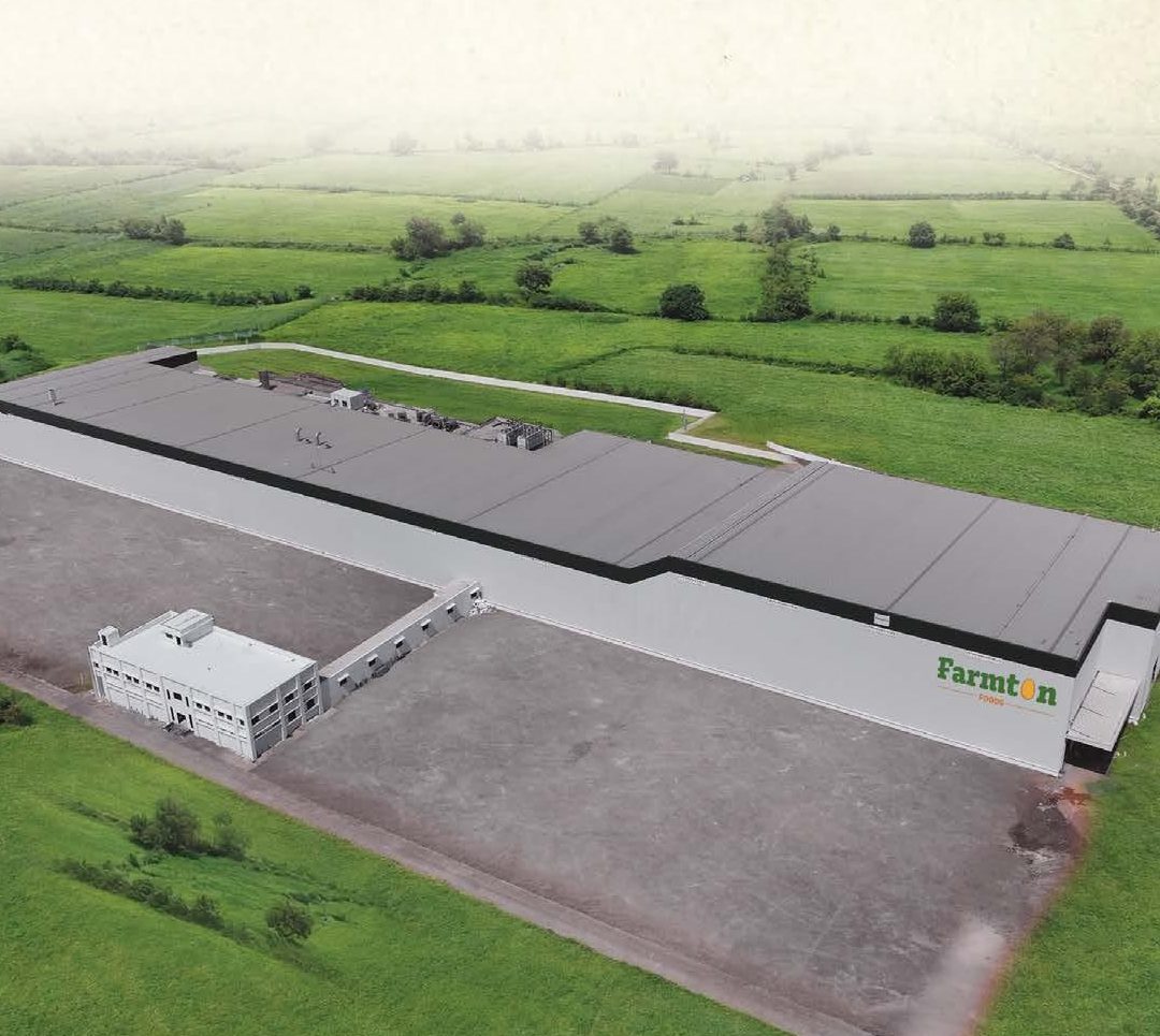 Aerial view of the manufacturing unit